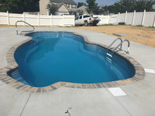 Load image into Gallery viewer, Baron Fiberglass Pool with handrails and steps